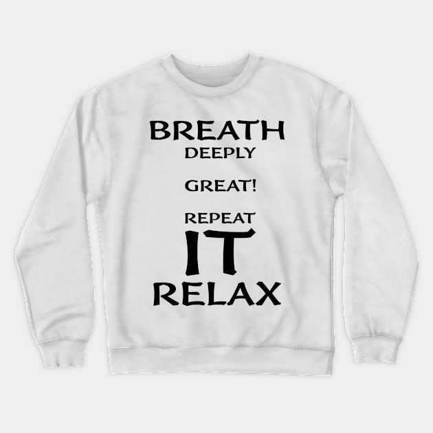 Breath Crewneck Sweatshirt by The-Little-Deer